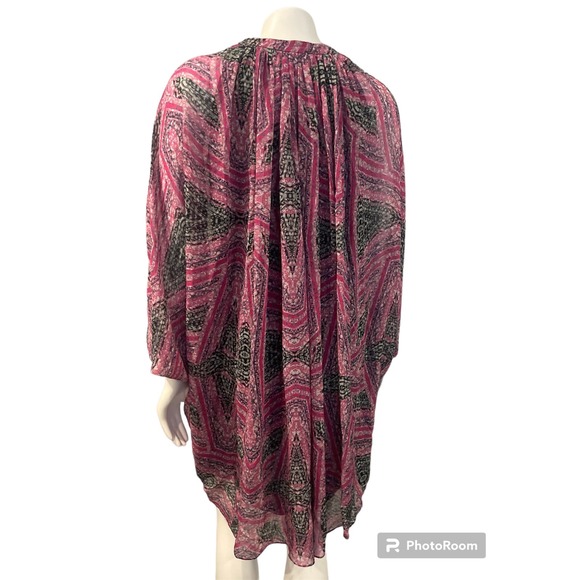 Diane Von Furstenberg 100% silk mini dress 2, resortwear, quiet luxury, old mone - Picture 3 of 4